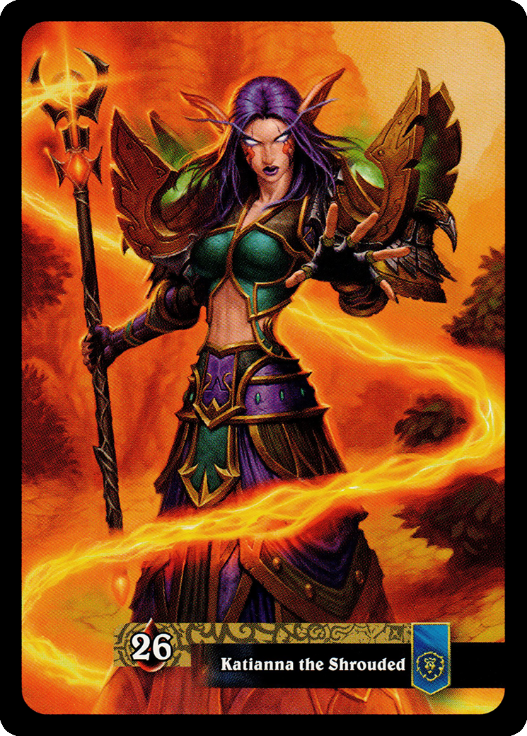 Katianna the Shrouded 背面